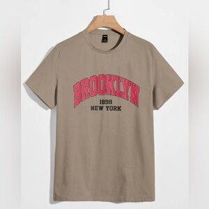 Manfinity Sporsity Men Letter Graphic Tee